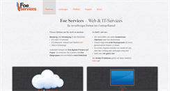 Desktop Screenshot of foe-services.de